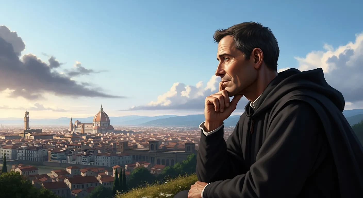 「ニッコロ・マキャヴェッリ」「天気のいい日に嵐のことなど考えてもみないのは、人間共通の弱点である。」の画像