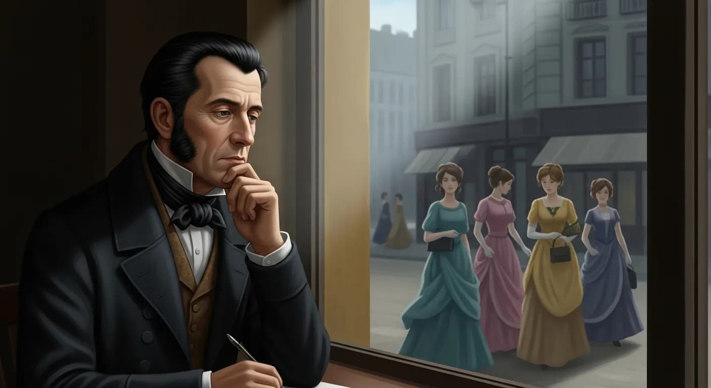 「セーレン・キェルケゴール」「女は、自分の前を通った婦人の眼が自分を注目したか、否かを直感的に悟る術を心得ている。
女が身を飾るのは、ほかの女たちを意識しているからである。」の画像