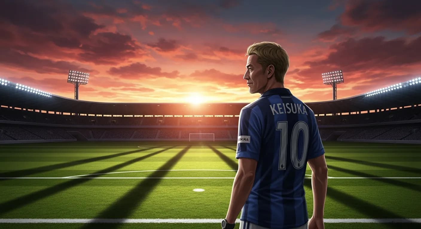 「本田圭佑」「これがサッカーです。
自分より強い相手がいて、それに勝つためにやる。
悔しい思いをしてこそ成長できる。」の画像