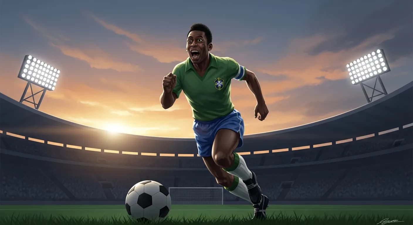 「ペレ」「この地上にあるものすべてがゲームだ。
一時的なものさ。
だれもが死ぬことになる。
最後はみんな同じだろう?」の画像