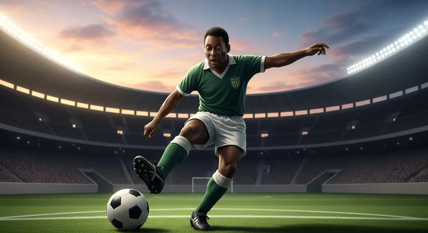 「ペレ」「情熱がすべてだ。
それはギターの弦のようにピンと張られ、振動しなければならない。」の画像