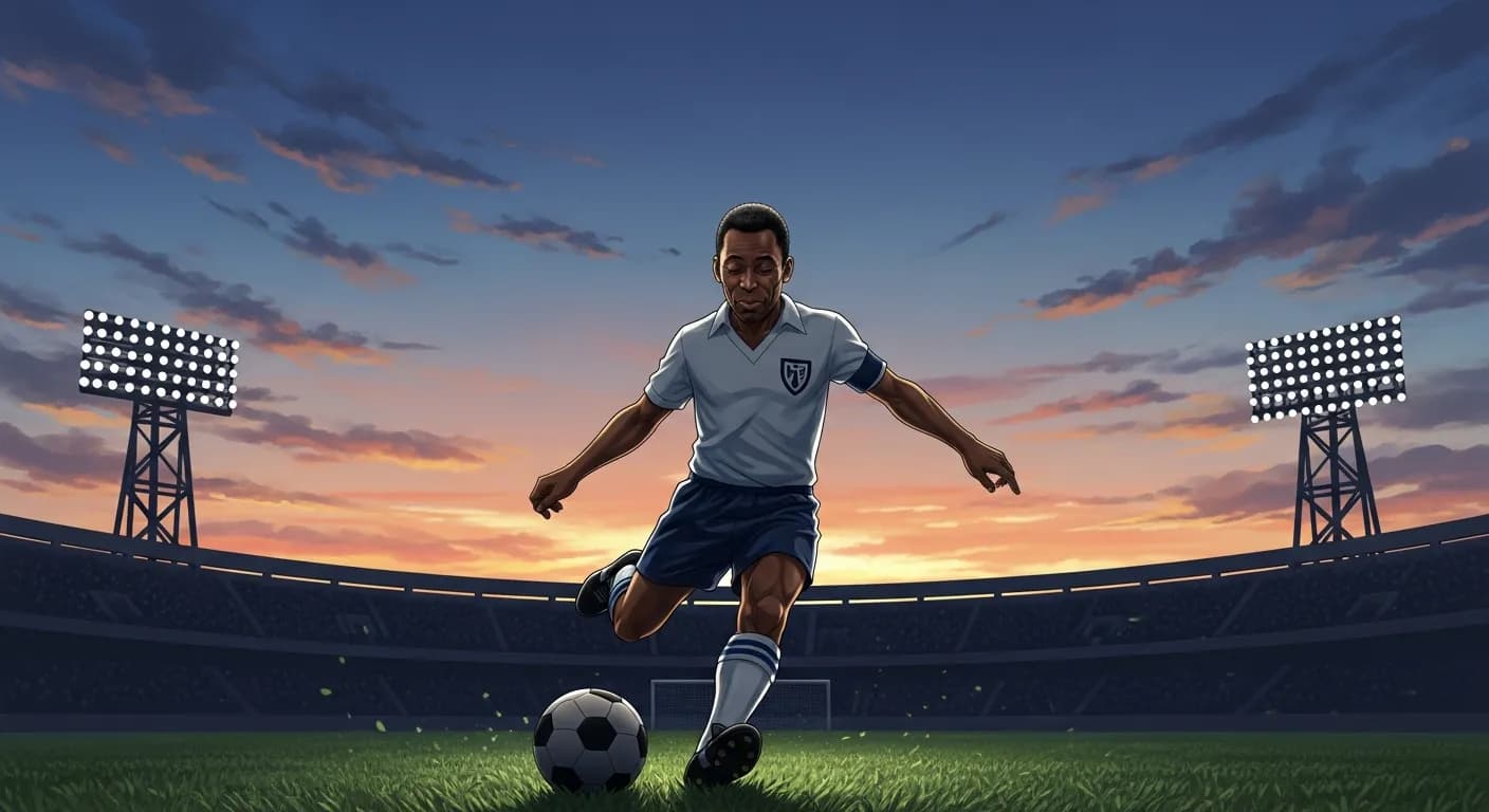 「ペレ」「ペレは死なない。
死ぬことは決してないだろう。
ペレは永久に生き続ける。」の画像