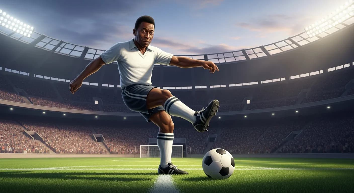 「ペレ」「イングランドのサッカーレベルはトップだね。
英国のサッカーは世界のリーダーだよ。」の画像