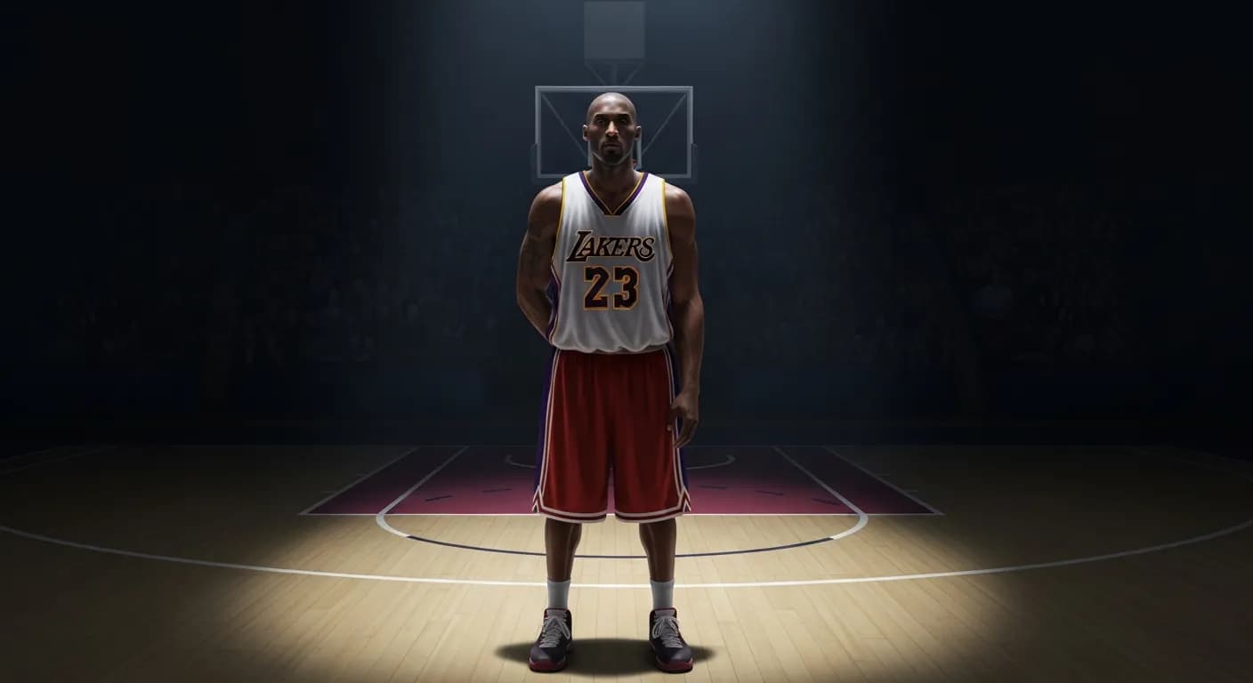 「コービー・ブライアント」「コート上にいるのはもう一人の自分なんだ。
あれが本当の自分ではない。」の画像