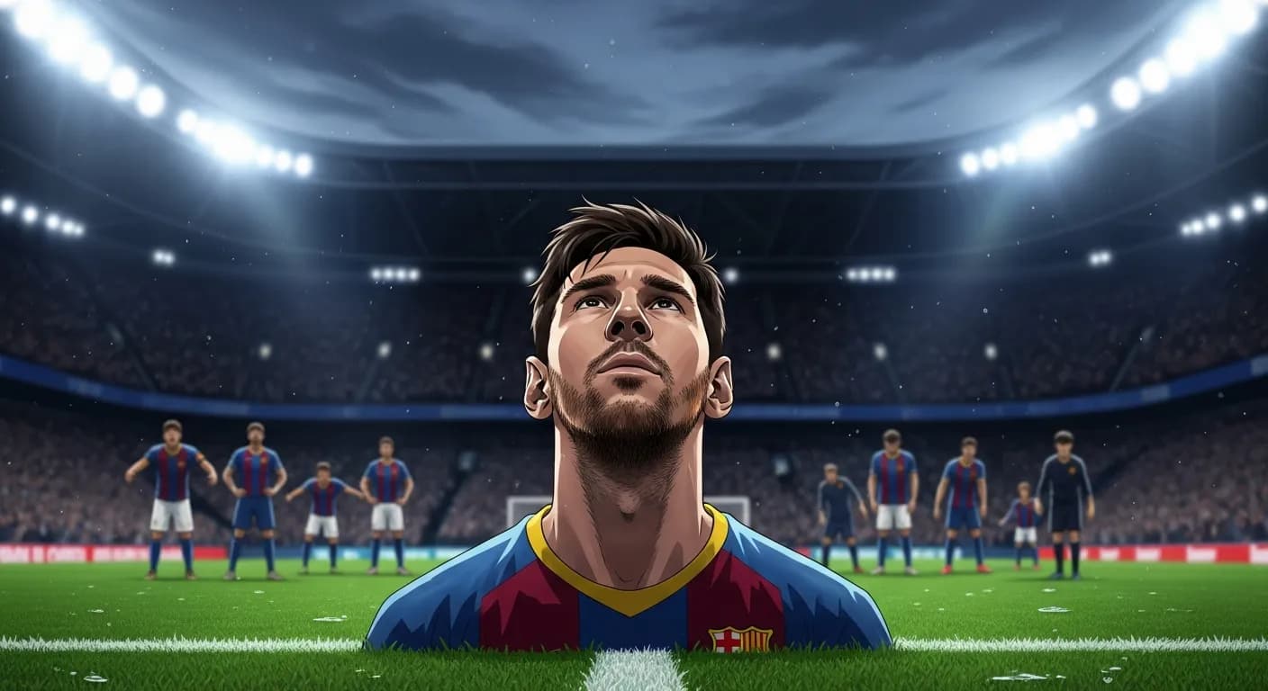 「リオネル・メッシ」「シーズンが始まるときの目標はチームが優勝することであり、個人記録はあまり重要でない。」の画像