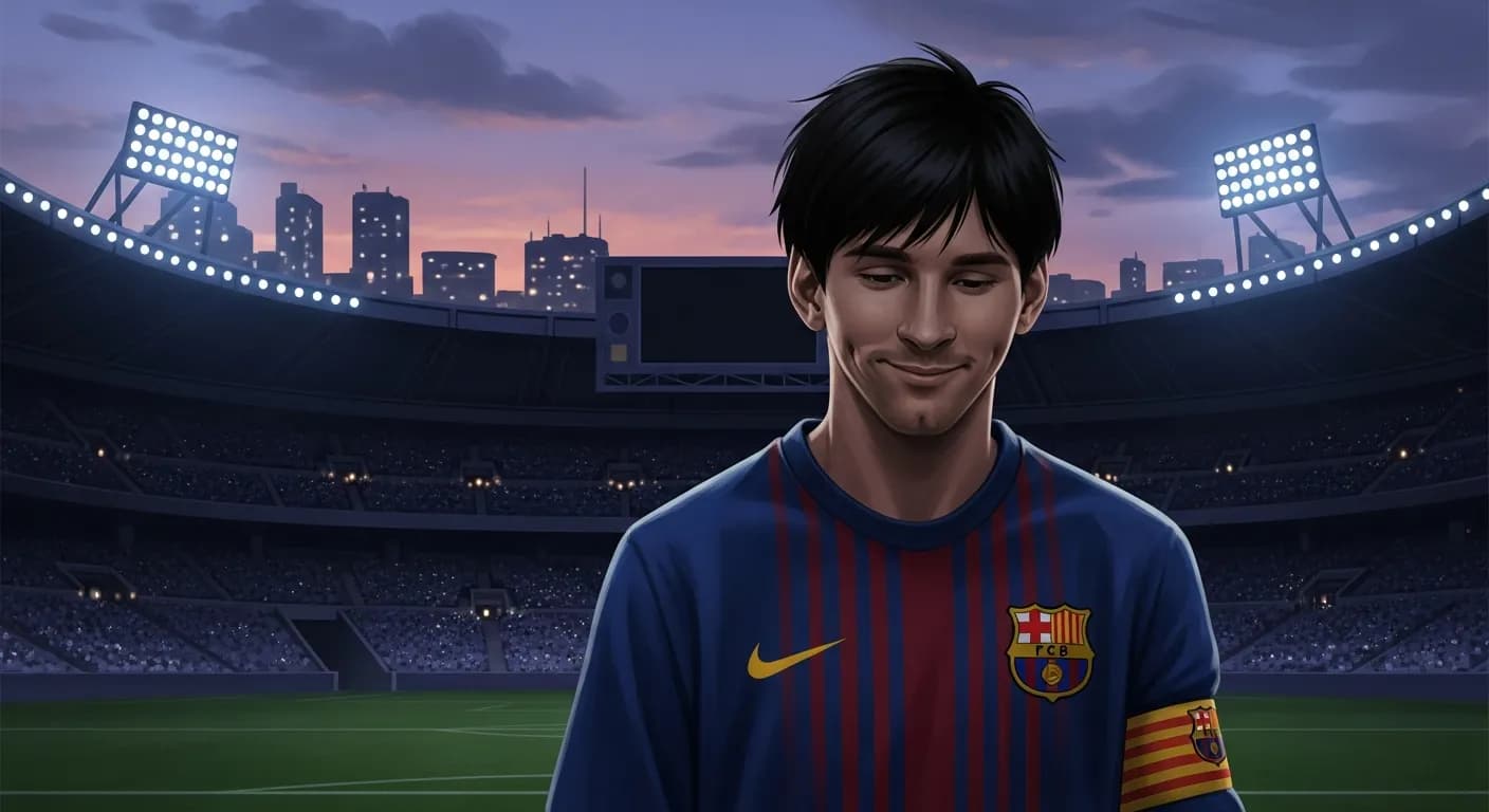 「リオネル・メッシ」「人生には試合に勝つことや負けることよりも重要なことがある。」の画像