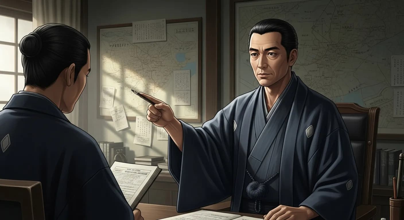 「岩崎弥太郎」「よく人材技能を鑑別し、すべからく適材を適所に配すべし。」の画像