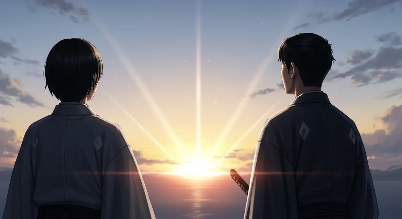 「伊藤博文」「現在の日本は地平線から出たばかりの太陽である。
暁の雲から出たばかりの太陽は光が弱く、色も薄い。
だが、その太陽はやがて中天までくると、全天に輝きわたる。
これと同じように、日本もまもなく世界に雄飛し...」の画像