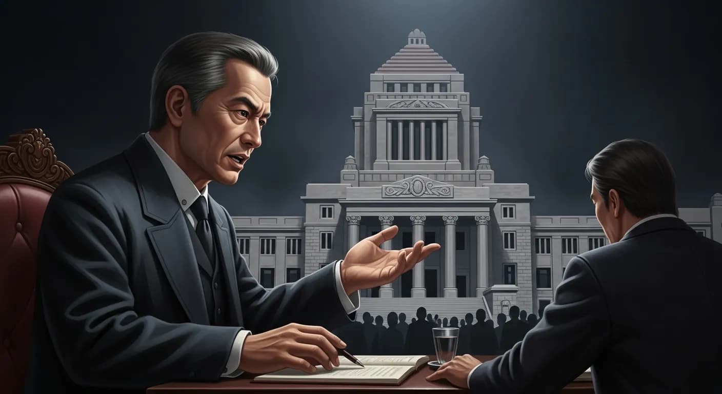 「伊藤博文」「私の言うことが間違っていたら、それは間違いだと徹底的に追及せよ。
君らの言うことがわからなければ、私も君らを徹底的に攻撃する。
互いに攻撃し議論するのは、憲法を完全なものにするためである。
くり返すが...」の画像