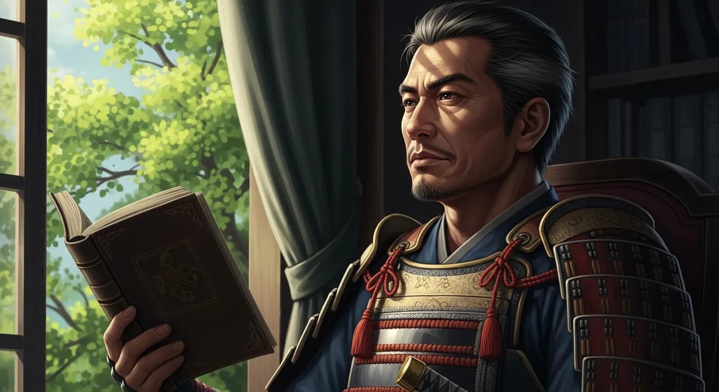 「武田信玄」「人間にとって学問は、木の枝に繁る葉と同じだ。」の画像