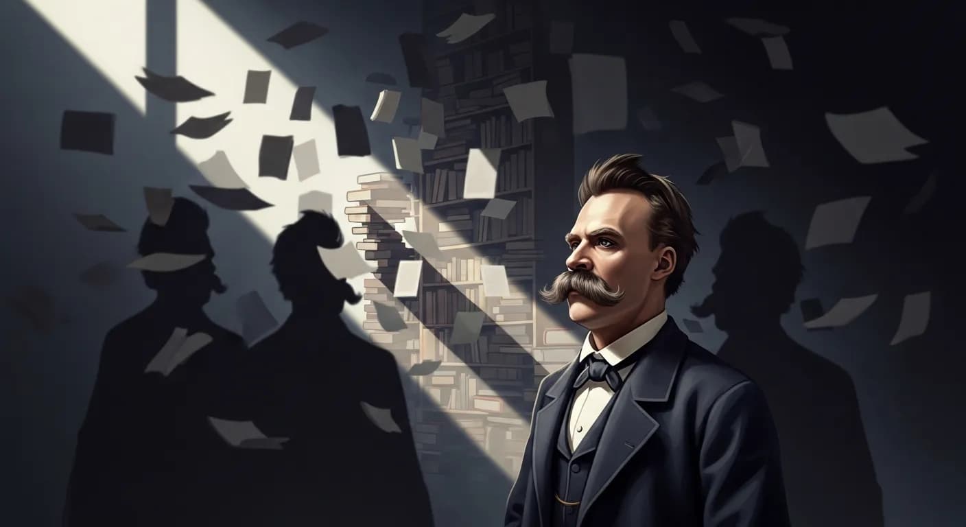 「フリードリヒ・ニーチェ」「事実というものは存在しない。存在するのは解釈だけである。」の画像