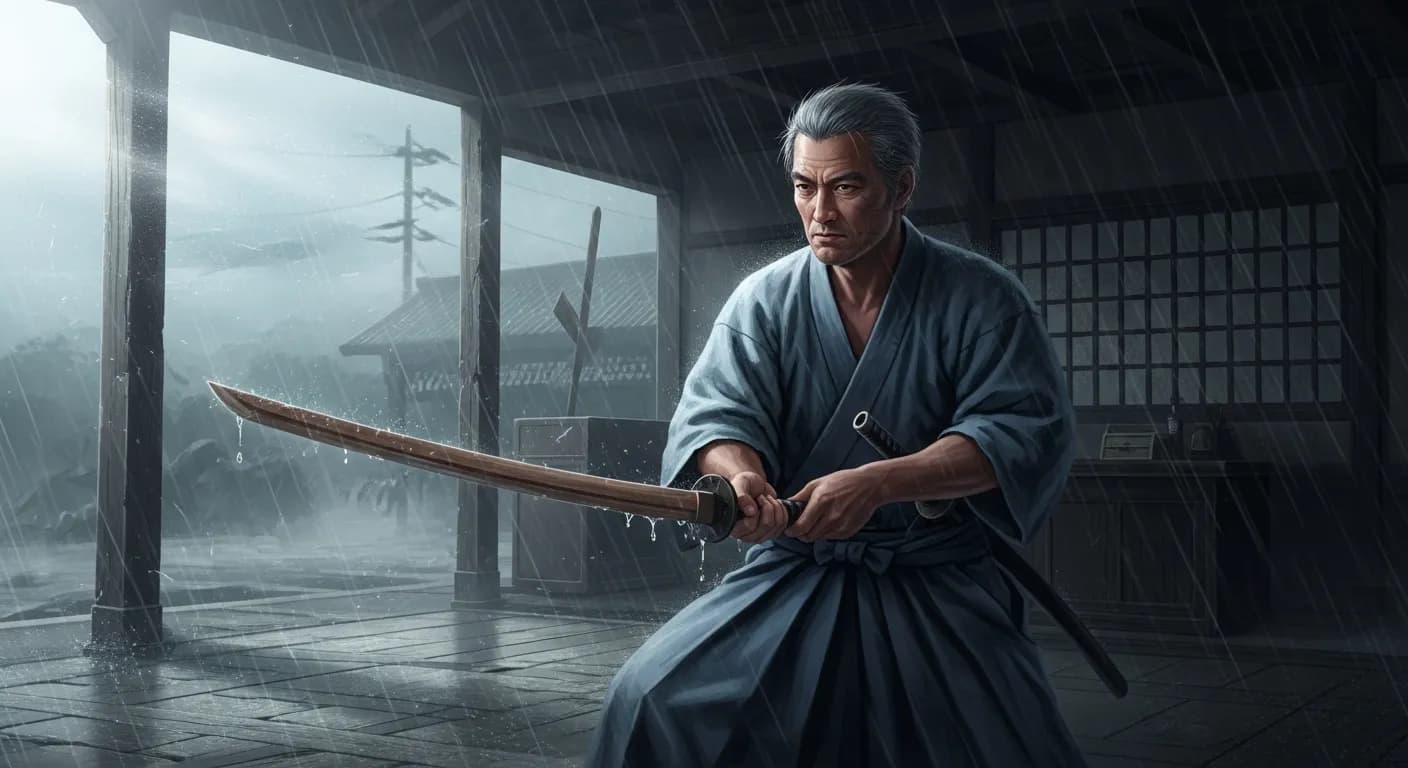 「宮本武蔵」「人のまねをせずに、その身に応じ、武器は自分の使いやすいものでなければならぬ。」の画像