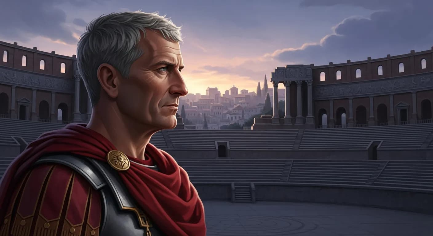 「ガイウス・ユリウス・カエサル」「理性に重きを置けば、頭脳が主人になる。
だが、感情が支配するようになれば、決定を下すのは感性で、理性のたち入るすきはなくなる。」の画像