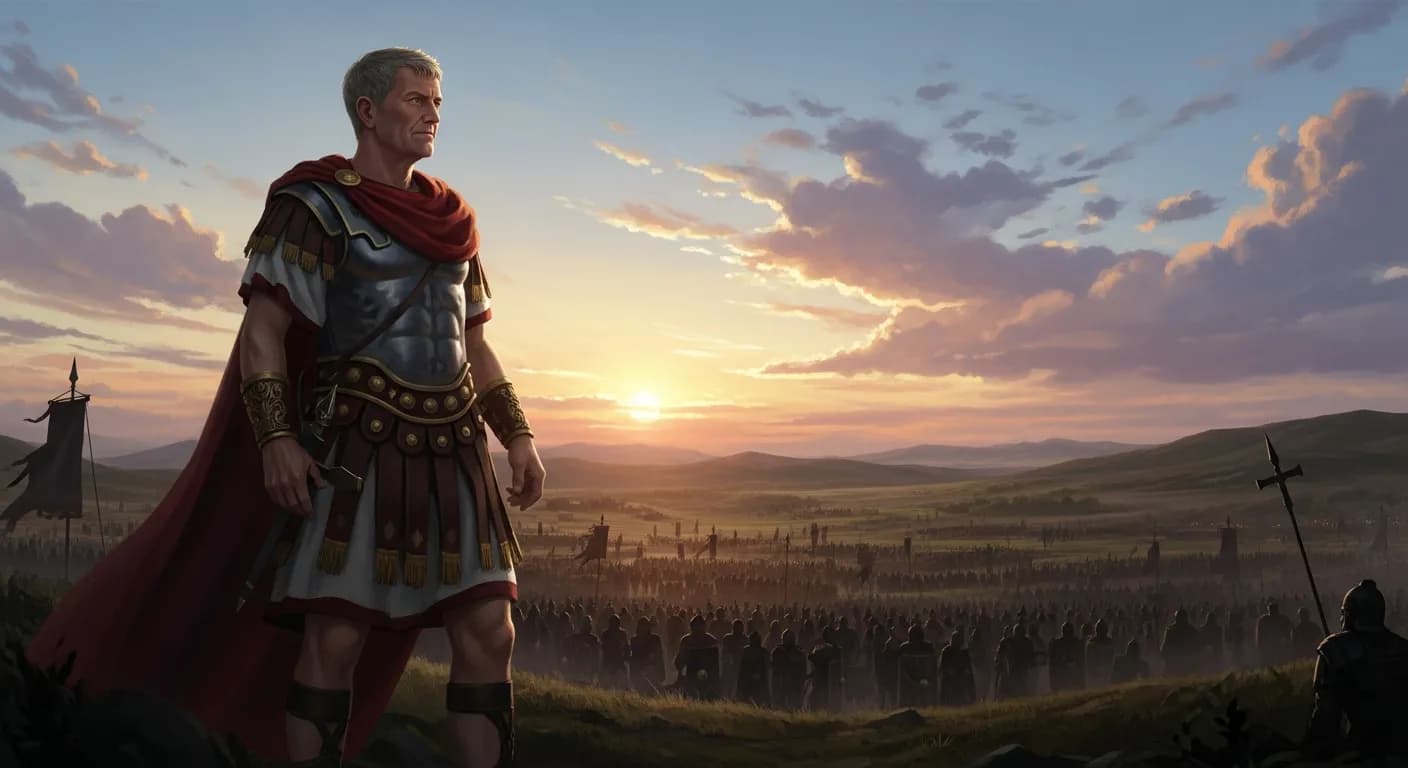 「ガイウス・ユリウス・カエサル」「指示を与える者には責任があり、指示を受ける者には義務がある。」の画像