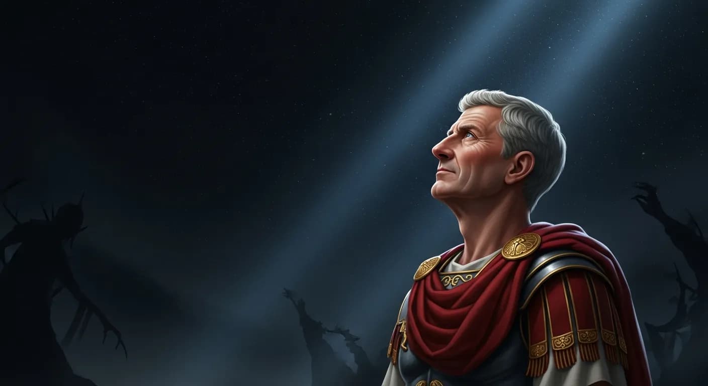 「ガイウス・ユリウス・カエサル」「概して人は、見えることについて悩むよりも、見えないことについて多く悩むものだ。」の画像