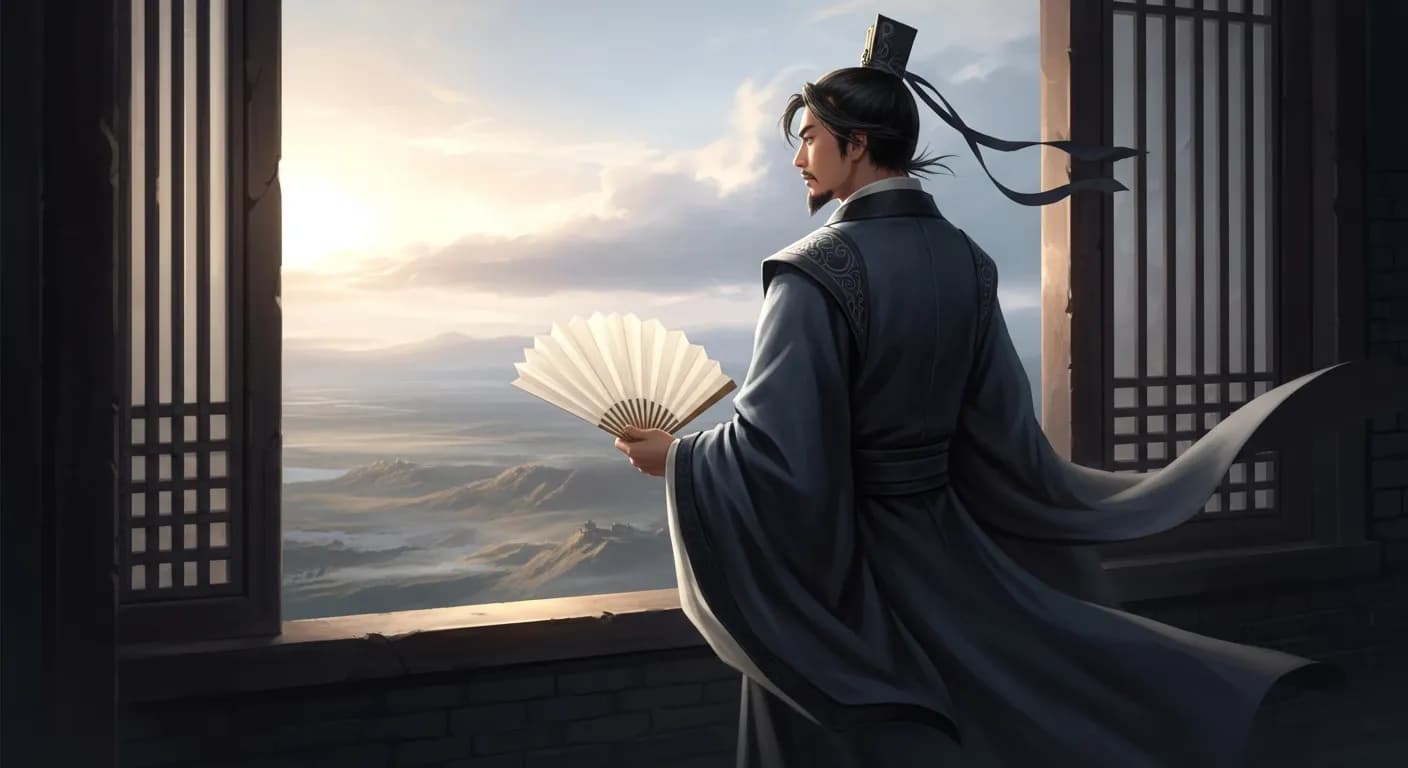 「諸葛亮」「時の流れがわからなければ、寛大であろうと、厳しくしようと、政治はすべて失敗する。」の画像