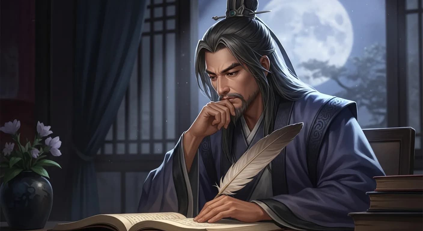 「諸葛亮」「学ぶことで才能は開花する。
志がなければ、学問の完成はない。」の画像