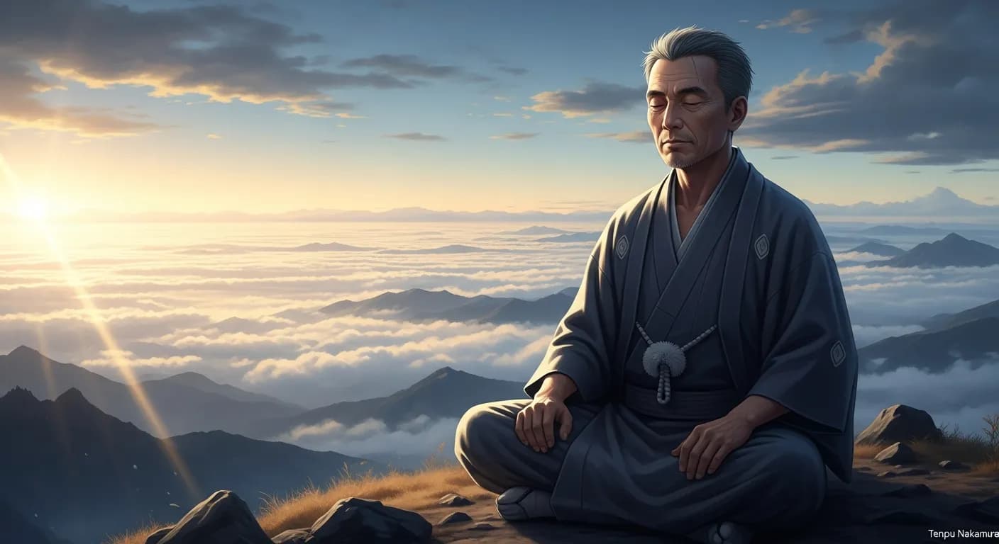 「中村天風」「今日一日、怒らず、恐れず、悲しまず、正直、親切、愉快に生きよ。」の画像