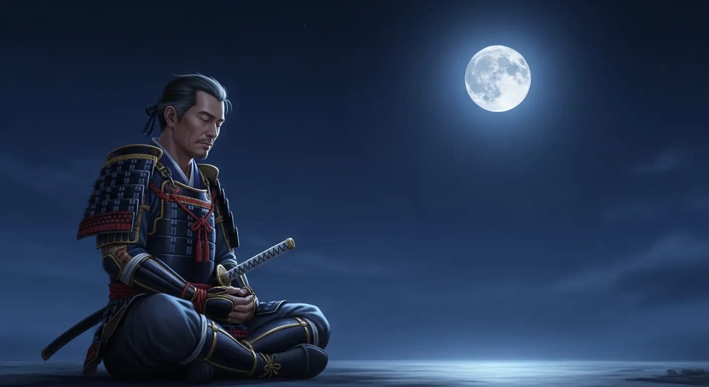 「上杉謙信」「極楽も
地獄も先は
有明の
月の心に
懸かる雲なし」の画像