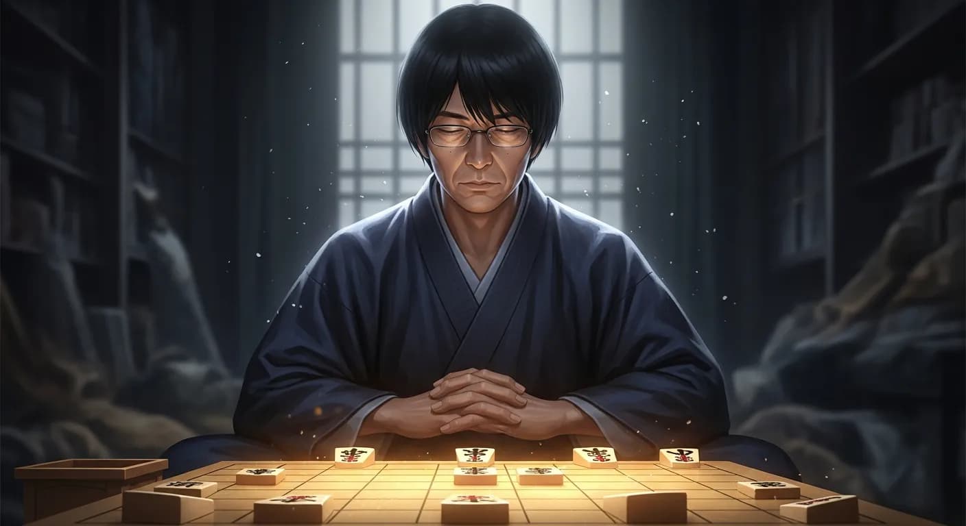 「羽生善治」「勝負に一番影響するのは「怒」の感情だ。」の画像