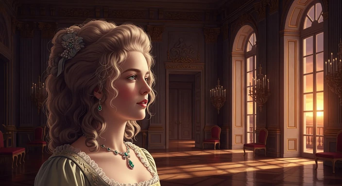 「マリー・アントワネット」「わたしはすべてを見て、すべてを聞いた。
そしてすべてを忘れたのです。」の画像