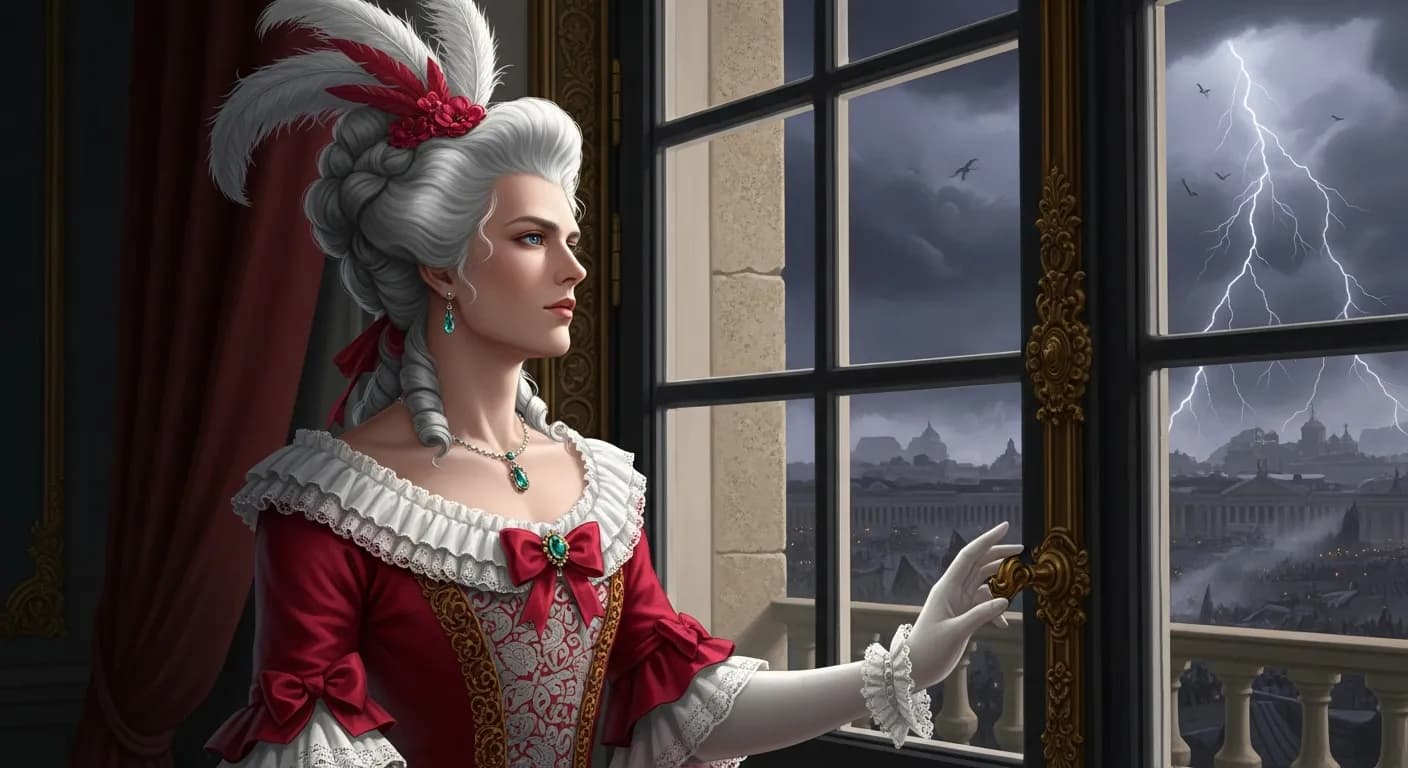 「マリー・アントワネット」「勇気!
わたしは何年もの間、それを示してきました。
わたしの苦しみが終わるとき、わたしはそれを失うと思いますか?」の画像