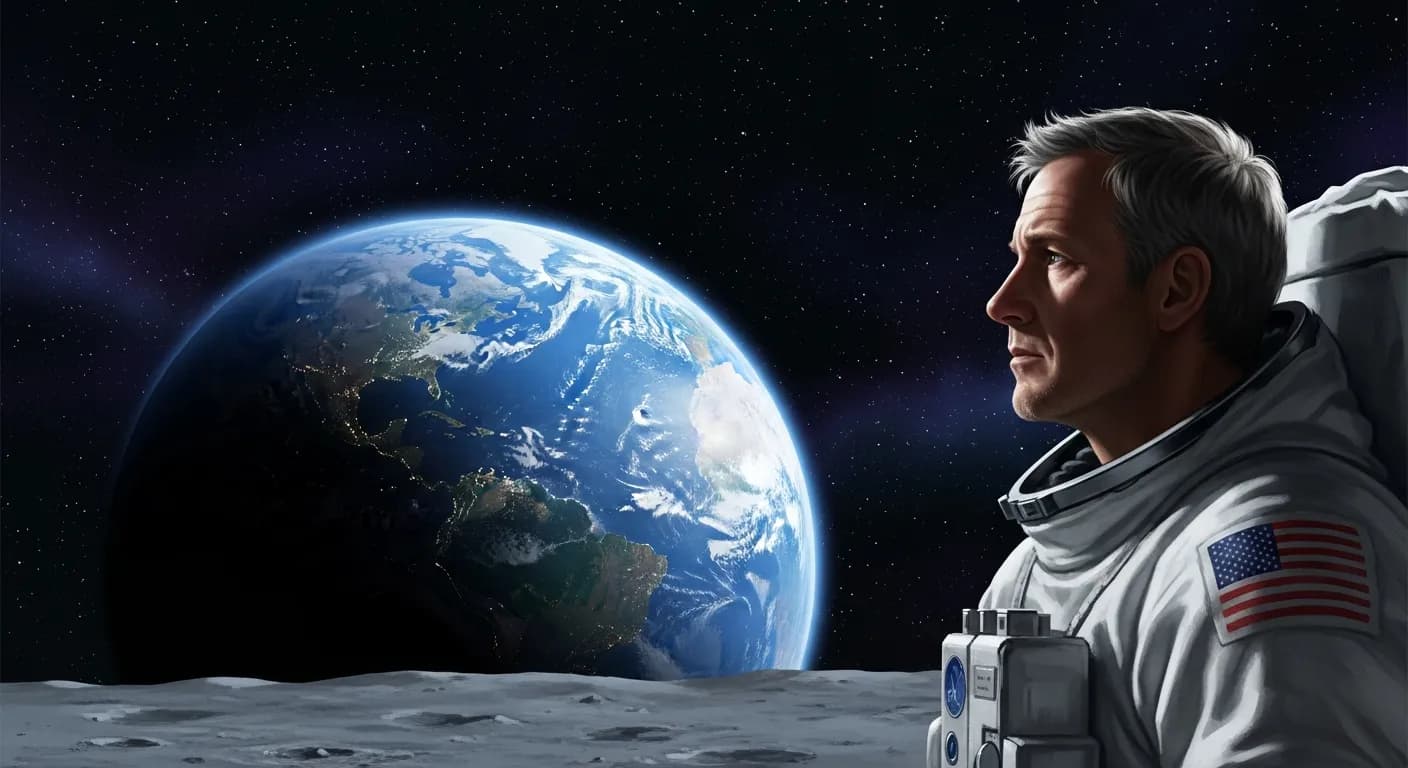 「ニール・アームストロング」「これは一人の人間にとっては小さな一歩だが、人類にとっては偉大な飛躍である。」の画像