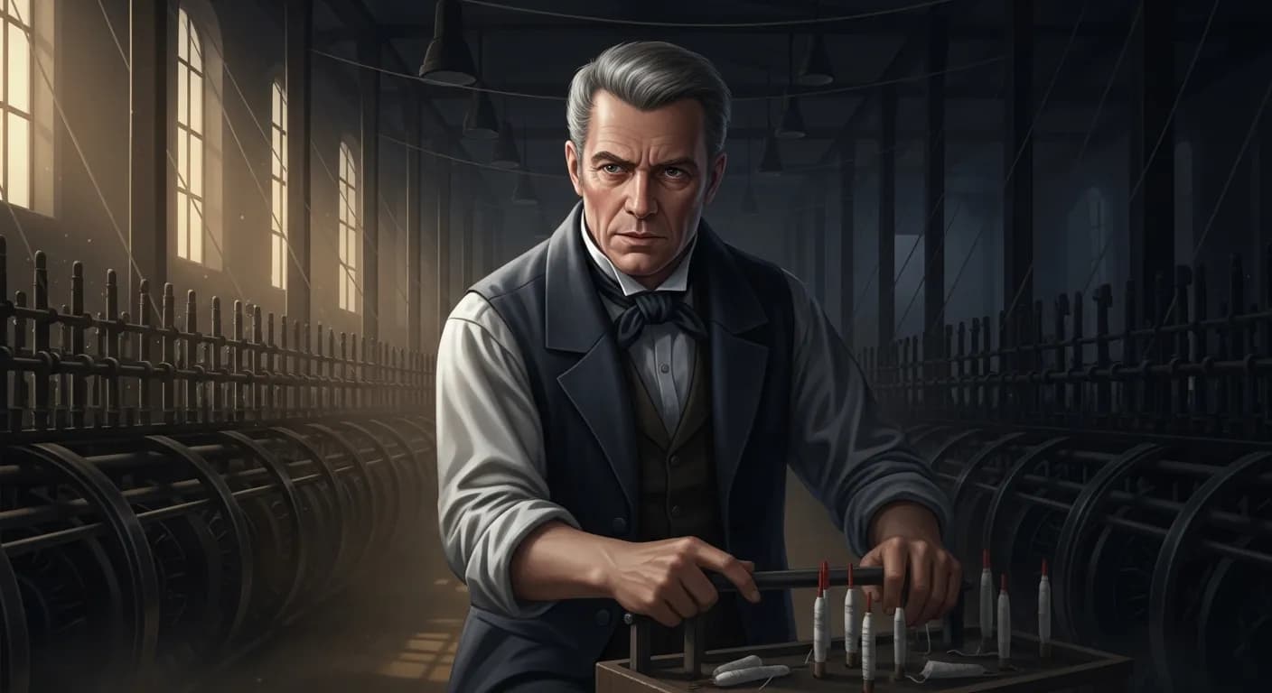 「アンドリュー・カーネギー」「私は最初、12歳のときに紡績工場の糸巻き小僧に雇われた。
そのとき私が決心したのは、よし、世界一の糸巻き小僧になってやれ、ということだった。」の画像