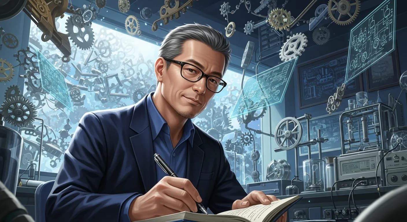 「井深大」「アイデアが重要なのではない。
一つのアイデアをどうやって、具体的にしていくかが重要だ。」の画像