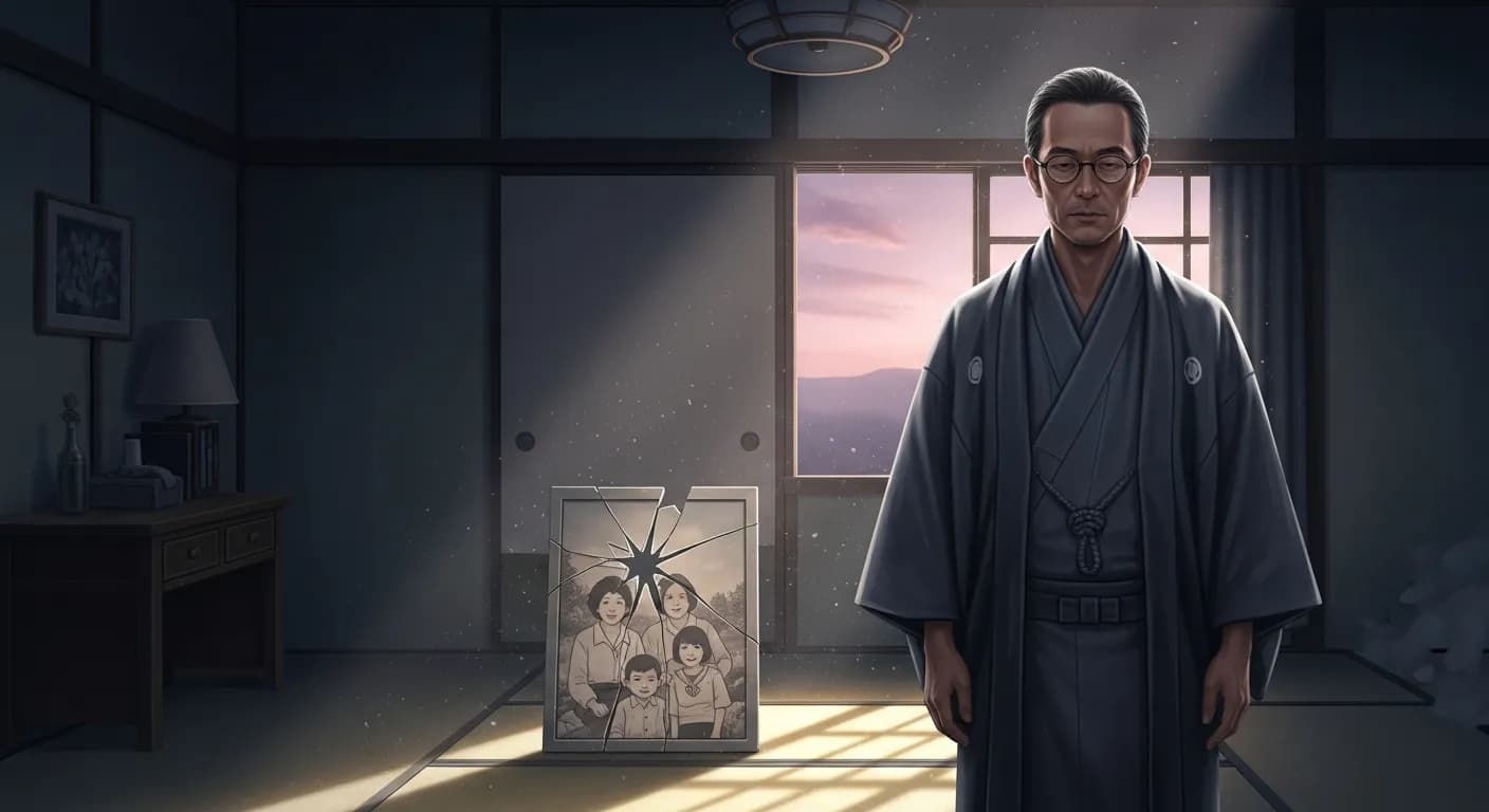 「伊藤整」「家庭という宝物は壊れて失われる時に、はじめてその真の価値を当事者に認識させる。」の画像