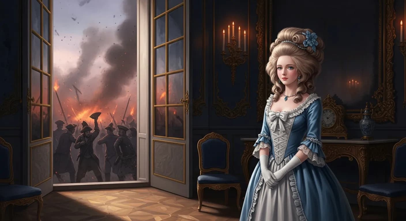 「マリー・アントワネット」「みんなが取り乱しているときには、冷静さを保つことが大切なのです。」の画像