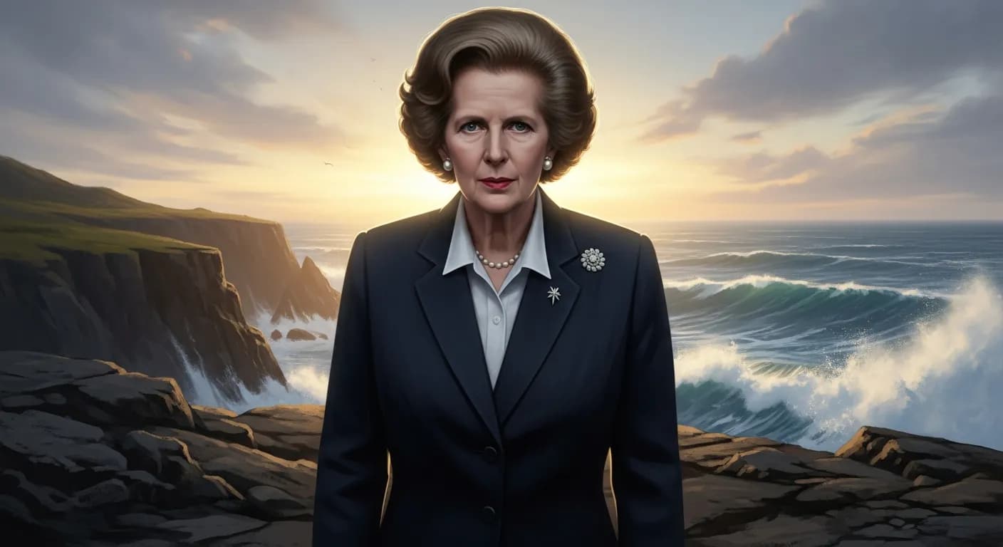 「マーガレット・サッチャー」「敗北?私はその言葉の意味を存じ上げません。」の画像