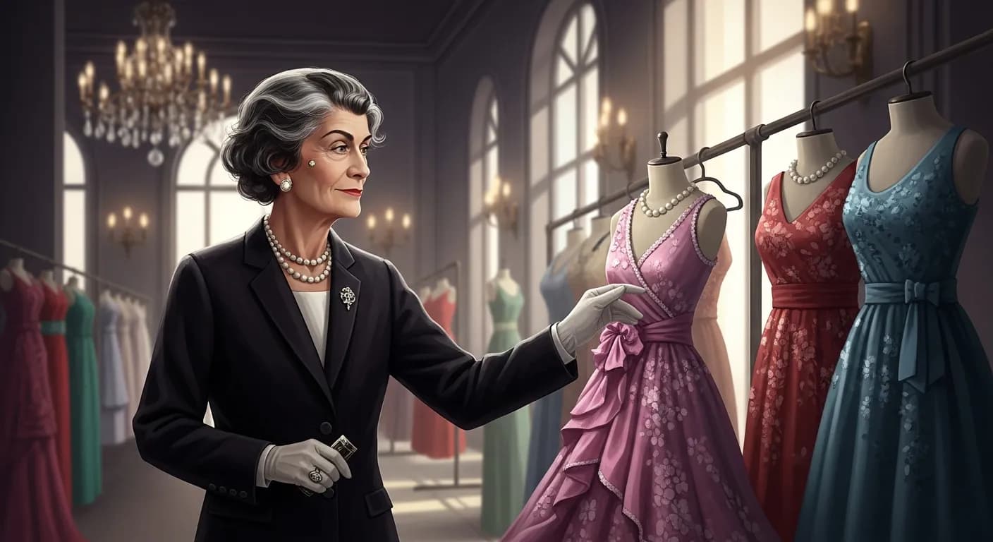 「ココ・シャネル」「流行は色褪せるけど、スタイルだけは不変なの。」の画像