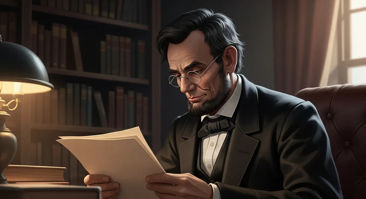 「エイブラハム・リンカーン」「事を成し遂げる秘訣は、ただ一つの事に集中することにあり。」の画像