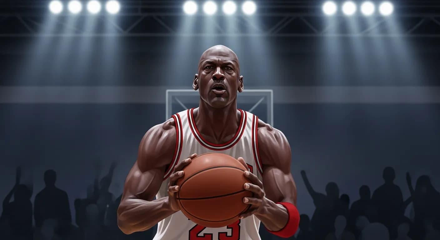 「マイケル・ジョーダン」「私は9,000回以上シュートを外し、300試合に敗れた。
決勝シュートを任されて26回も外した。
人生で何度も何度も失敗してきた。
だから私は成功したんだ。」の画像