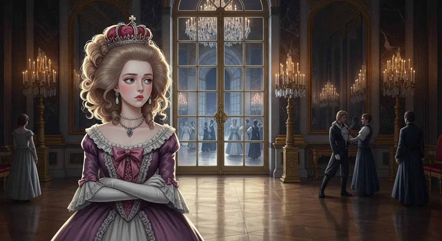 「マリー・アントワネット」「わたしは退屈な日々を過ごすのがとても怖いのです。」の画像