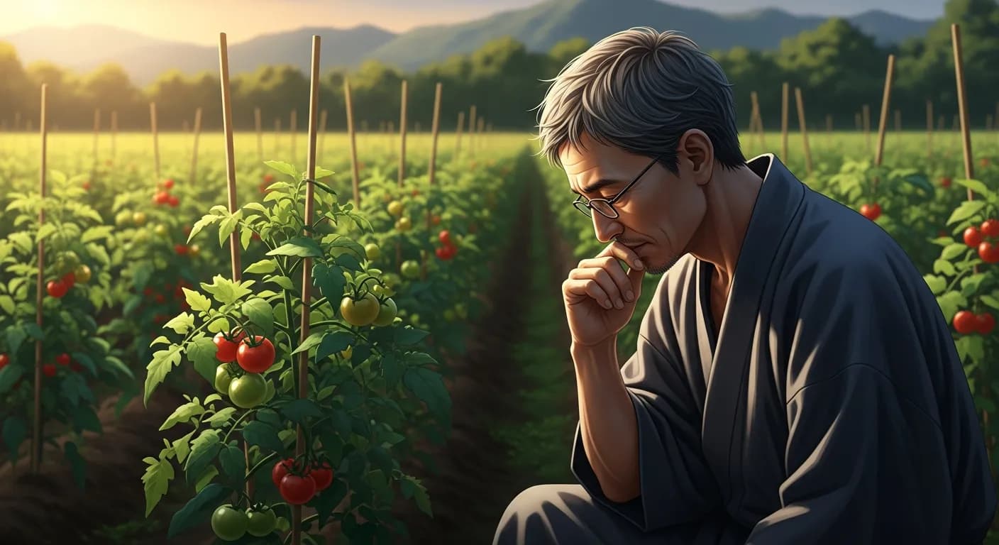 「相田みつを」「トマトにねぇ
いくら肥料をやったってさ
メロンにはならねんだなあ」の画像