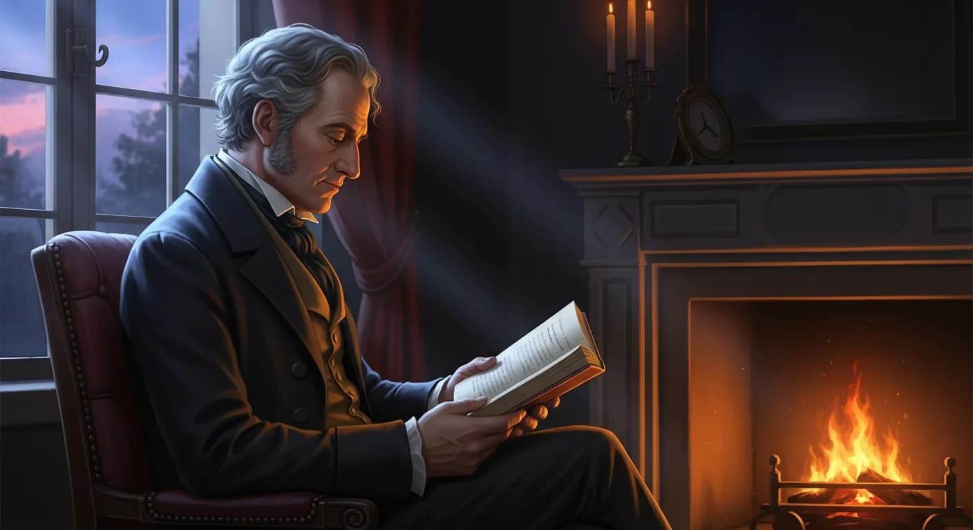 「ヨハン・ヴォルフガング・フォン・ゲーテ」「国王であれ、農民であれ、家庭に平和を見いだせる者が、もっとも幸せである。」の画像