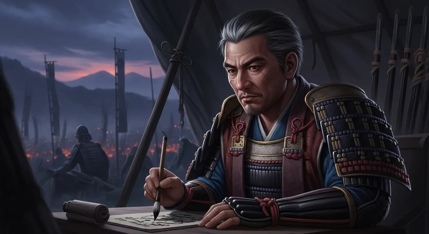 「武田信玄」「為せば成る
為さねば成らぬ成る業(わざ)を
成らぬと捨つる人のはかなき」の画像