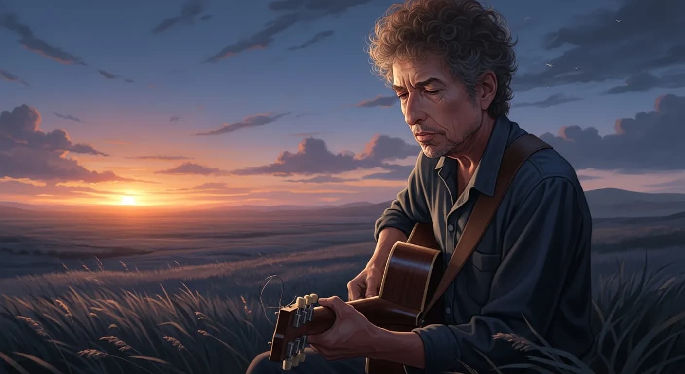 「ボブ・ディラン」「日々生まれ変わるのに忙しくない人は、日々死ぬのに忙しい。」の画像