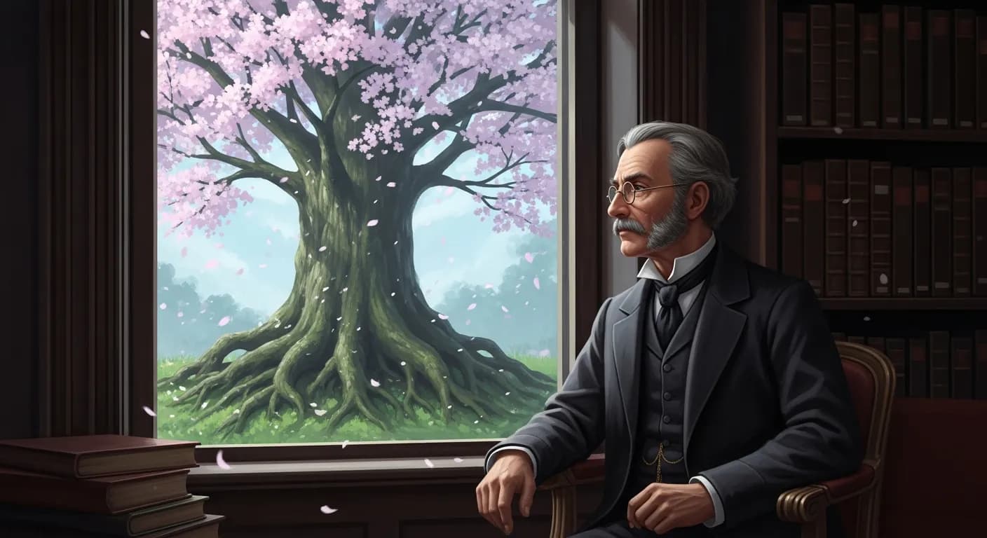 「ジョサイア・ギルバート・ホーランド」「速やかに生長するものは早く枯れ、徐々に生長するものは永存する。」の画像