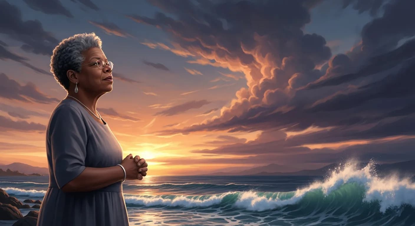 「マヤ・アンジェロウ」「最高を望みながら、最悪に備える。
そして、その中間にあるものに驚かないこと。」の画像