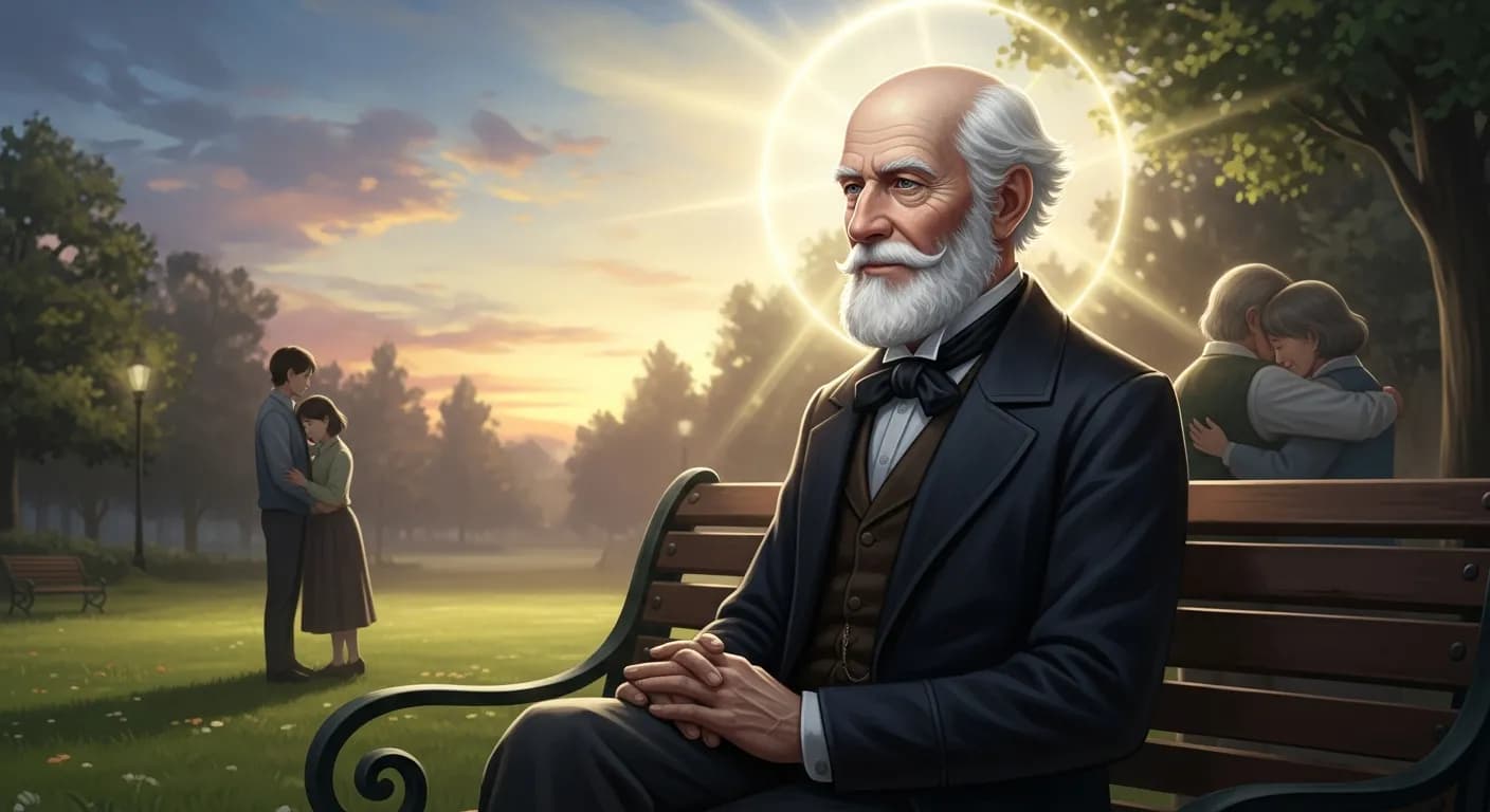 「サミュエル・スマイルズ」「恋愛は人情の永久的な音楽であり、青年には希望を、老年には後光を与える。」の画像