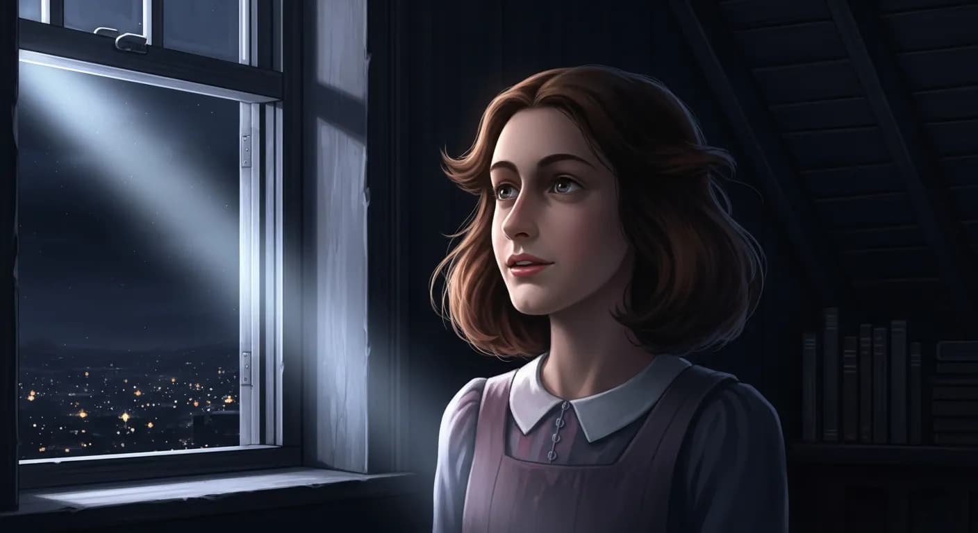 「アンネ・フランク」「希望があるところに人生もある。
希望が新しい勇気をもたらし、強い気持ちにしてくれる。」の画像