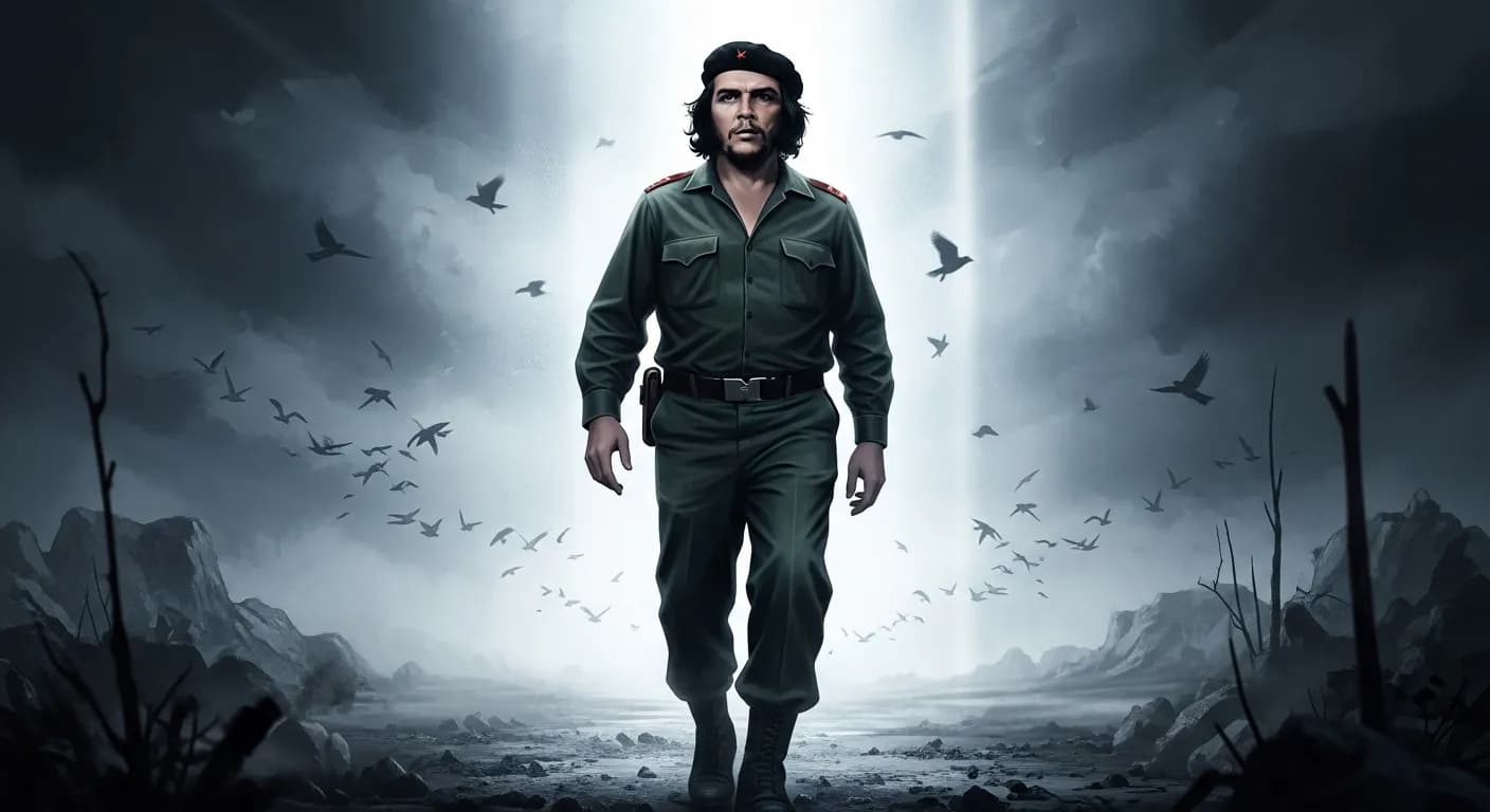 「チェ・ゲバラ」「わたしは解放者ではないし、そんなものは存在しない。
人は自らを解放するのだ。」の画像