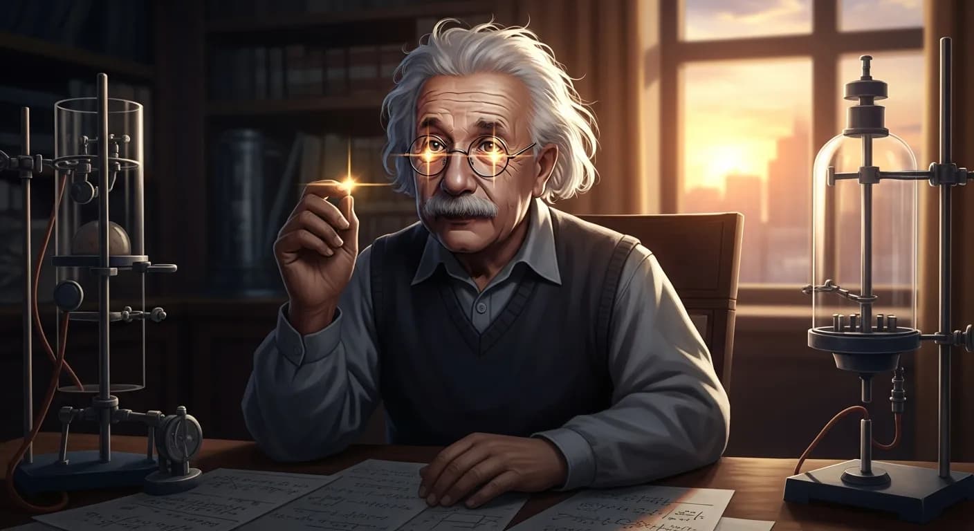 「アルベルト・アインシュタイン」「何かを学ぶためには、自分で体験する以上にいい方法はない。」の画像