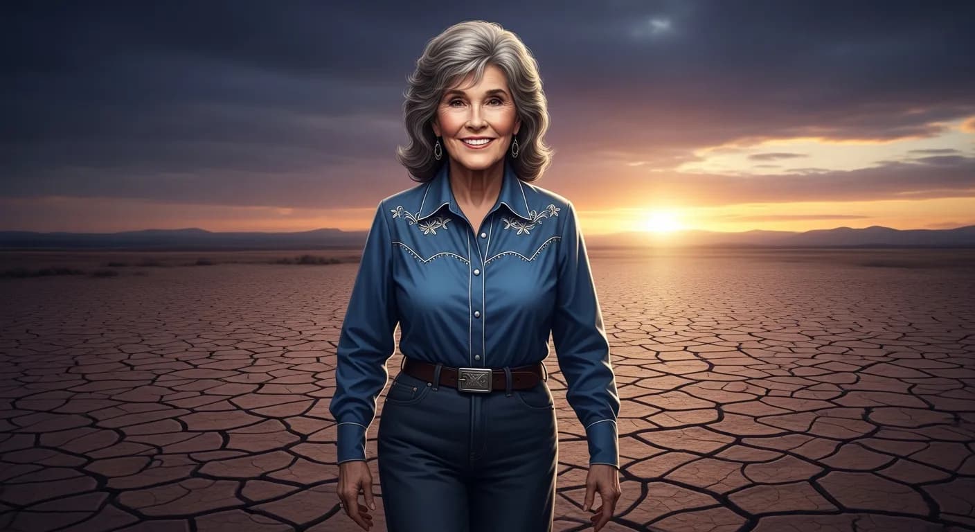 「ロレッタ・リン」「成長あるのみ。
でないとコーンブレッドみたいに、あっというまに干からびちゃうわよ。」の画像