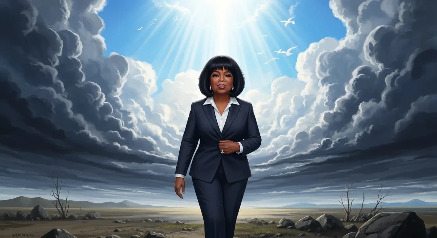 「オプラ・ウィンフリー」「子ども時代が不幸だからといって、一生不幸でいてはいけない。」の画像