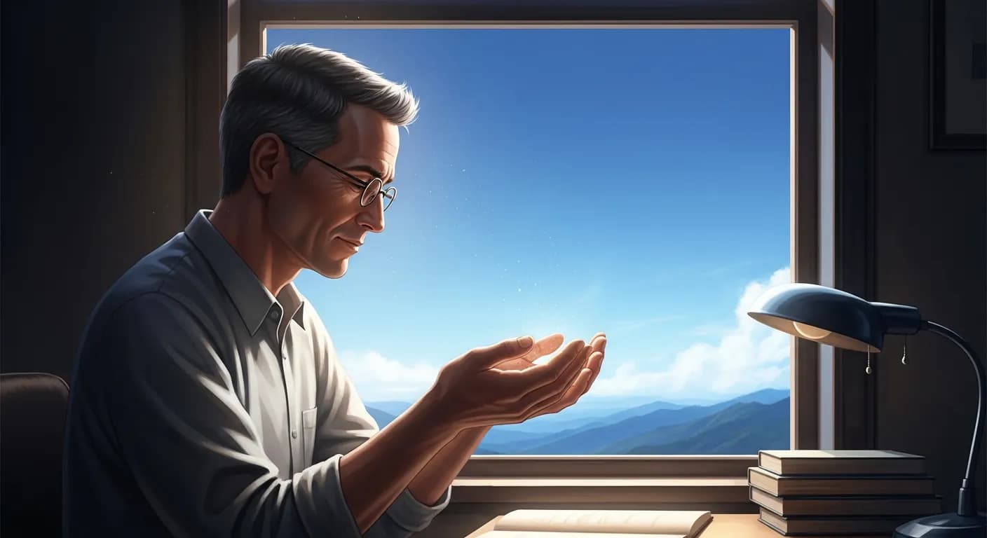 「アンソニー・デ・メロ」「今この瞬間にあなたが無常の喜びを感じていないとしたら、 理由は一つしかない。 自分が持っていないもののことを考えているからだ。 喜びを感じられるものは、全てあなたの手の中にあるというのに。」の画像