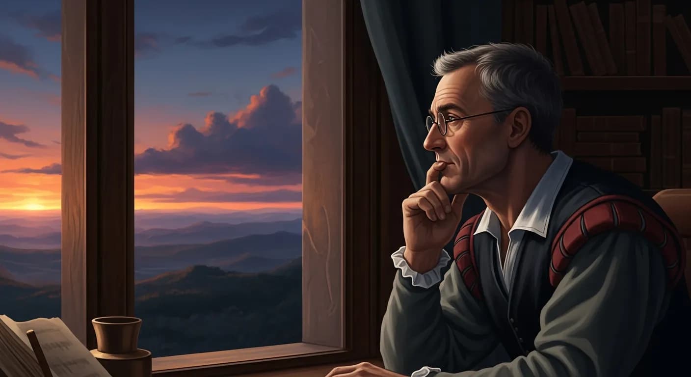 「ミシェル・ド・モンテーニュ」「不幸は大半が人生に対する誤った解釈のしるしである。」の画像